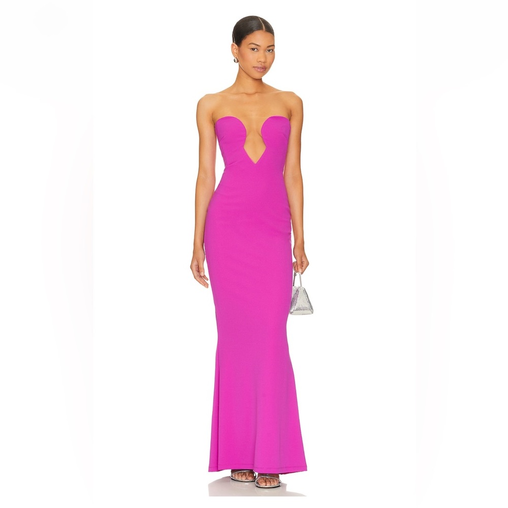 Nookie Minx Maxi in Electric pink